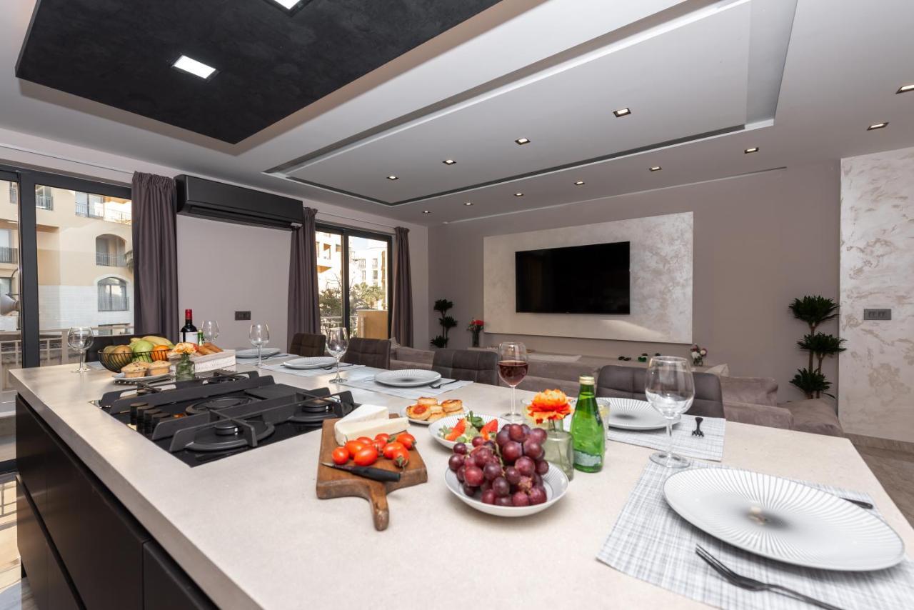 Luxury 2 Bed Apartment In The Heart Of St Julians Saint Julian's Eksteriør bilde